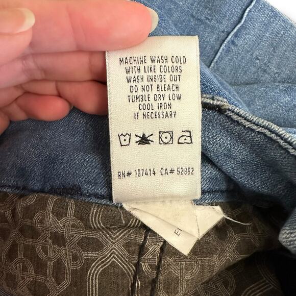 Vintage Y2K Habitual Anthem Flare Jeans Size 25 Made in USA - Picture 11 of 12